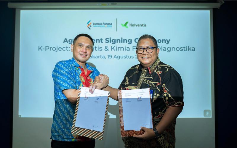 Tingkatkan Layanan Vaksinasi, Kimia Farma Diagnostika Jalin Kemitraan Strategis dengan Kalventis Sinergi Farma