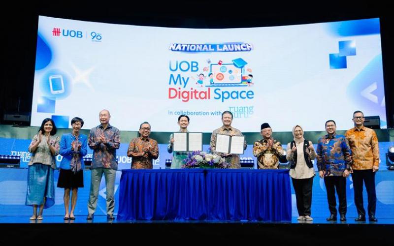 UOB dan Ruangguru Luncurkan Program My Digital Space, Bekali 90.000 Siswa Indonesia dengan Keterampilan Digital