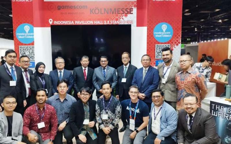 Paviliun Indonesia di Gamescom 2025, Sepuluh Studio Gim Tanah Air Unjuk Gigi di Panggung Dunia