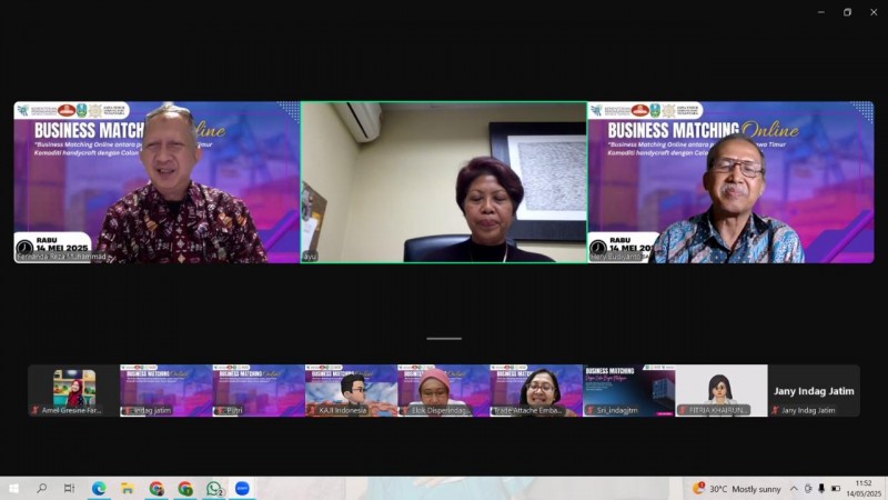 Sukses Business Matching, Anyaman Jawa Timur Tembus Pasar Malaysia Senilai Rp239,5 Juta