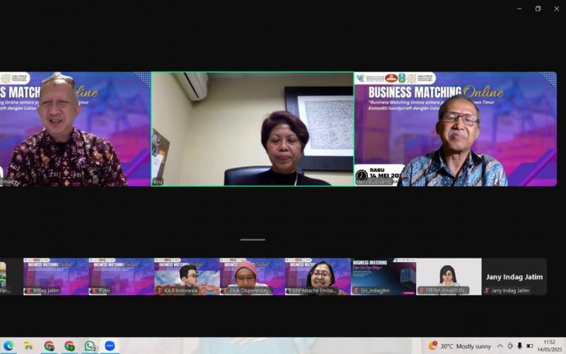 Sukses Business Matching, Anyaman Jawa Timur Tembus Pasar Malaysia Senilai Rp239,5 Juta