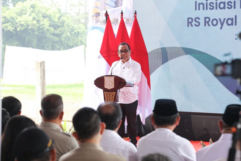 Resmikan RS Royal Batavia, Menko PMK Tekankan Pentingnya Hidup Sehat dan Produktif