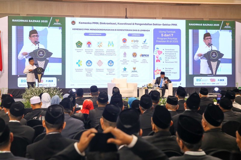 Menko PMK Tegaskan Peran Strategis BAZNAS: Bantu Pemerintah Tangani Persoalan Mendesak Rakyat