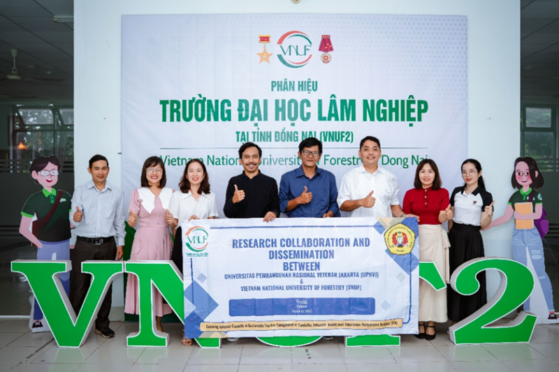 UPNVJ dan VNUF Vietnam Perkuat Kolaborasi Riset Lingkungan dan Pengelolaan Sumber Daya Alam
