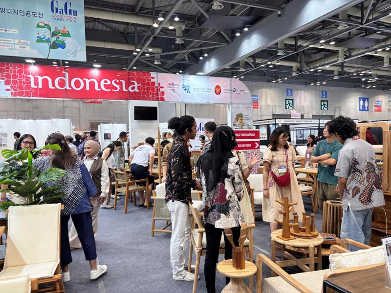Sinergi Genjot Ekspor ke Korea Selatan, 12 Perusahaan Furnitur Indonesia Tampil di Korea International Furniture and Interior Fair (KOFURN) 2025
