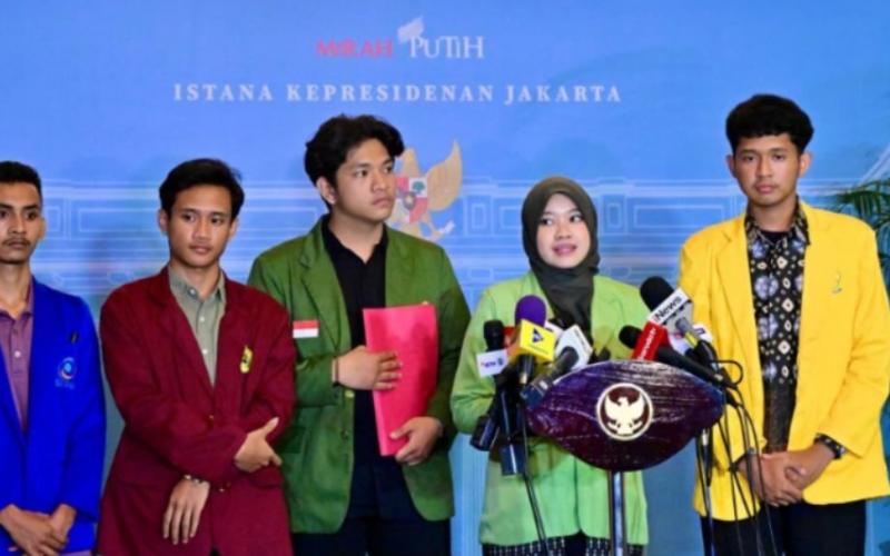 Dialog Hangat Mahasiswa dan Pemerintah di Istana Negara, Aspirasi Disampaikan Langsung