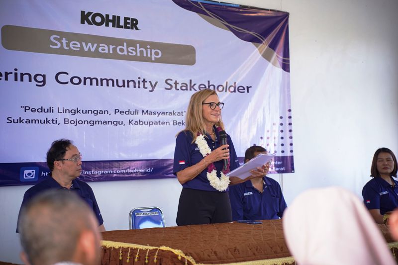 Kohler Hadirkan Harapan Baru di Cikarang: Dari Air Bersih hingga Sekolah Sehat