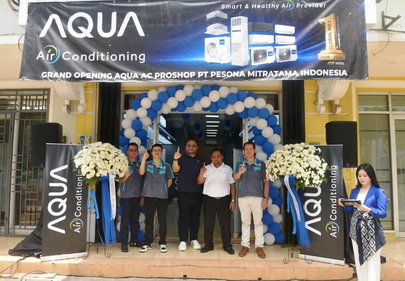 AQUA AC Proshop BSD Hadir Lebih Dekat: Wujudkan Pengalaman Belanja Pendingin Udara yang Nyaman dan Profesional