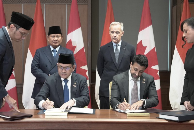 Indonesia dan Kanada Tanda Tangani ICA-CEPA, Awal Babak Baru Perdagangan dengan Amerika Utara