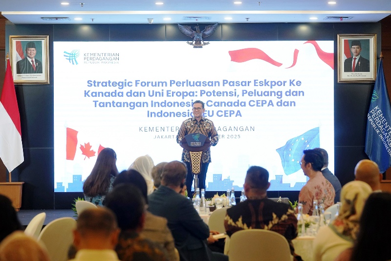 Optimalkan CEPA dengan Kanada dan Uni Eropa, Mendag Busan: Indonesia Siap Perkuat Posisi di Pasar Global