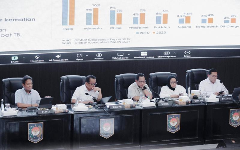 Pengarusutamaan Penanggulangan TBC, Menko PMK Tekankan Pentingnya Kelembagaan dan Gerakan Sosial