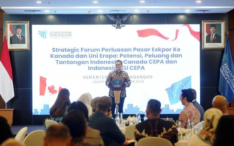 Optimalkan CEPA dengan Kanada dan Uni Eropa, Mendag Busan: Indonesia Siap Perkuat Posisi di Pasar Global
