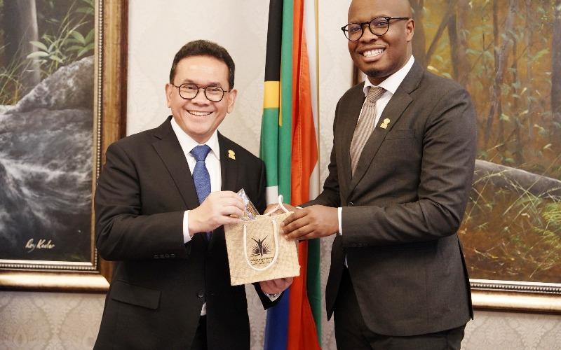 Indonesia–Afrika Selatan Sepakat Perkuat Kemitraan Dagang dan UMKM di Forum G20