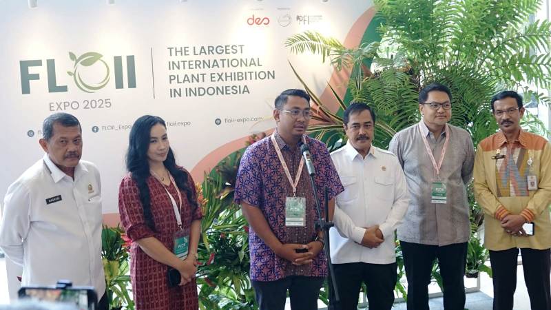 FLOII Expo 2025 Resmi Dibuka: Indonesia Siap Jadi Pusat Florikultura Dunia