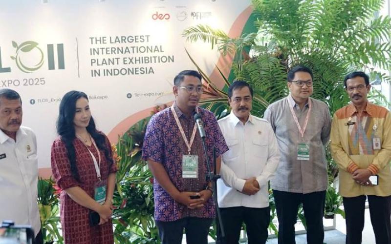 FLOII Expo 2025 Resmi Dibuka: Indonesia Siap Jadi Pusat Florikultura Dunia