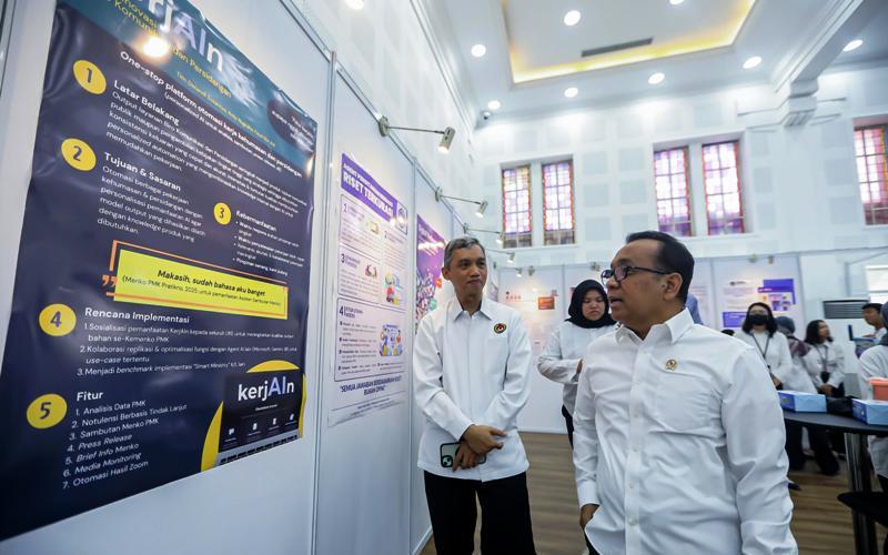 Bulan Inovasi Birokrasi AI Kemenko PMK 2025, Menko PMK: AI untuk Produktivitas dan Keseimbangan Hidup