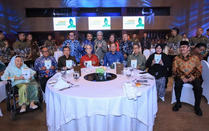 SBY, JK Hadiri Peluncuran Buku Filosofi Parenting Try Sutrisno