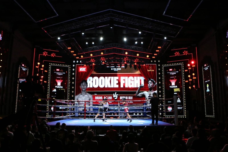 HIPMI Jakpus Dukung Ekosistem Tinju Lewat Rookie Fight 2025