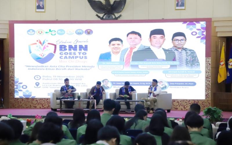 Dies Natalis ke-48 UPNVJ: Kolaborasi BNN Goes to Campus Wujudkan Asta Cita Presiden Prabowo Subianto
