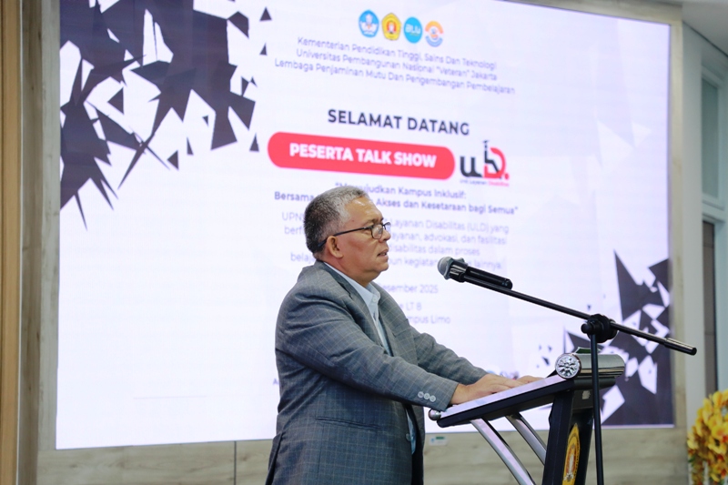 Rektor UPNVJ Resmikan Unit Layanan Disabilitas, Tegaskan Komitmen Pendidikan Inklusif