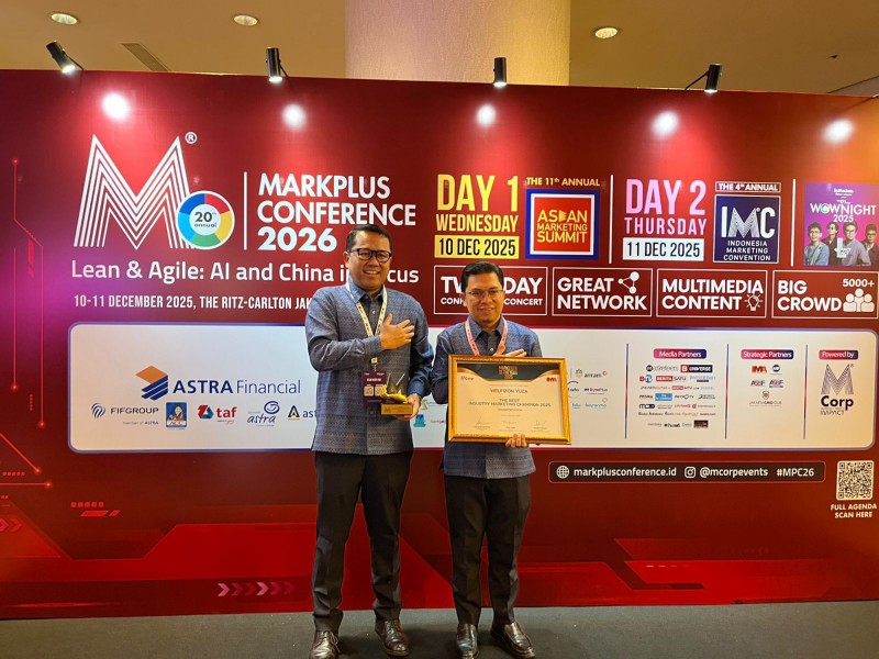 Transjakarta Raih Best Industry Marketing Champion 2025 Sektor Transportasi