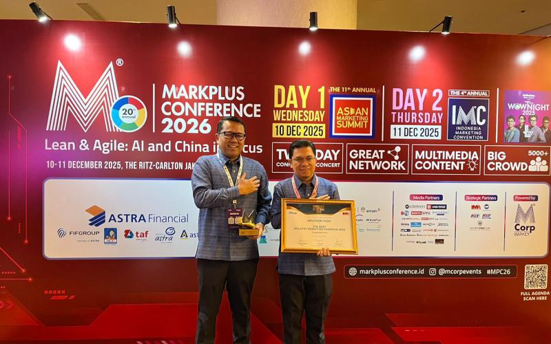 Transjakarta Raih Best Industry Marketing Champion 2025 Sektor Transportasi