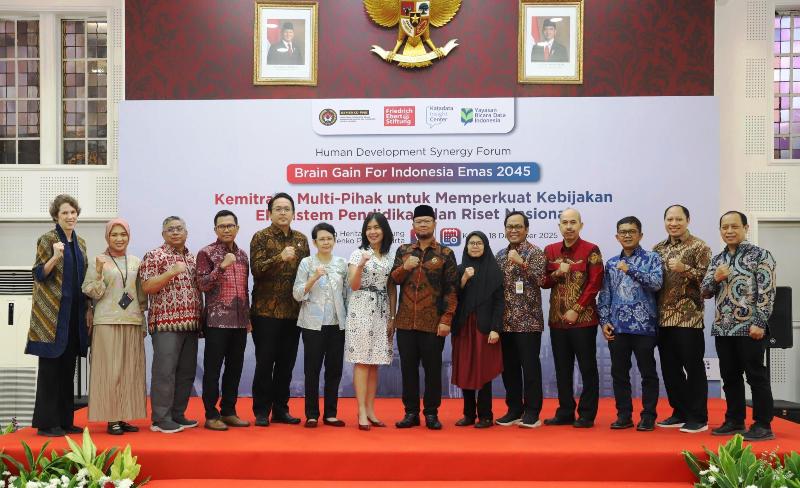 Menuju Indonesia Emas 2045, Kemenko PMK Tekankan Brain Gain dan Kolaborasi Global