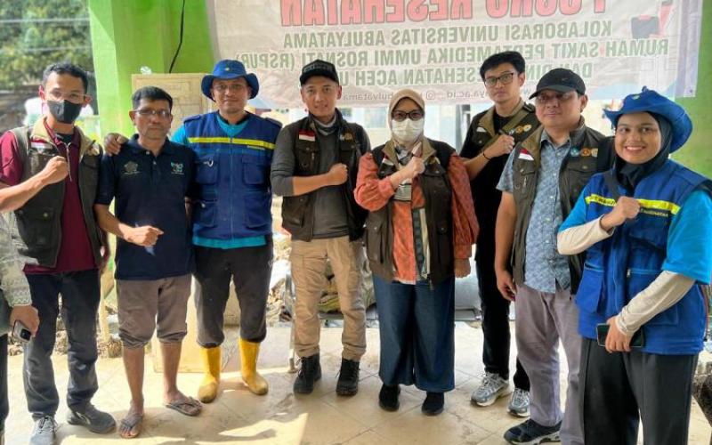Alat Kesehatan Hanyut Bersama Banjir, UPNVJ Hadir Menjadi Harapan Baru bagi Puskesmas di Aceh