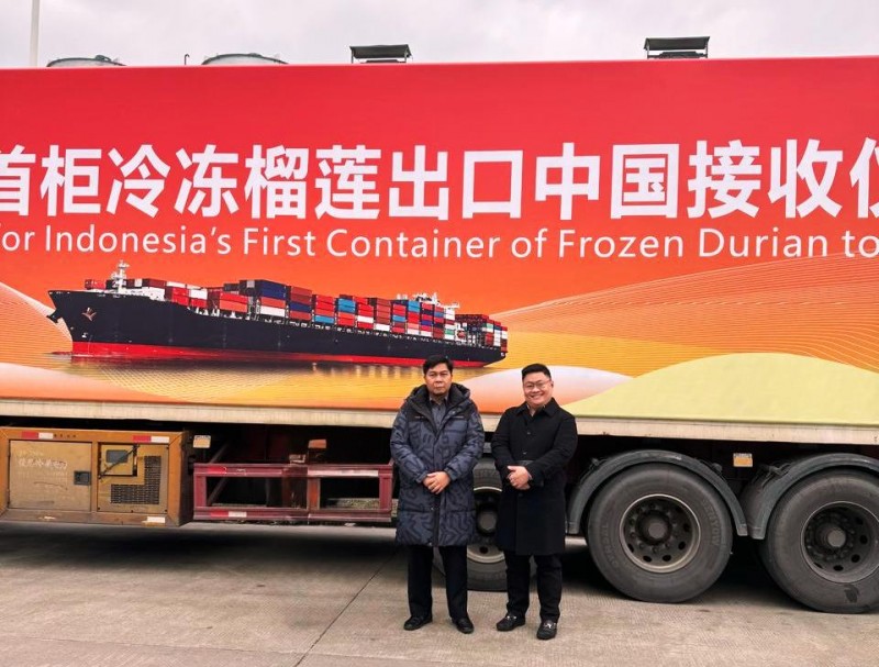 Ekspor Perdana Durian Beku RI Tembus Tiongkok, Pemerintah Perkuat Posisi di Pasar Hortikultura Global