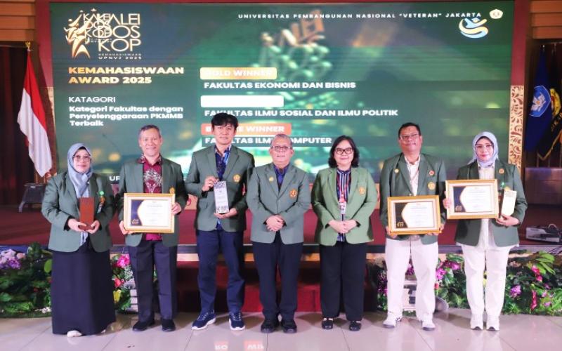 UPNVJ Apresiasi Prestasi Mahasiswa melalui Kaleidoskop Kemahasiswaan 2025