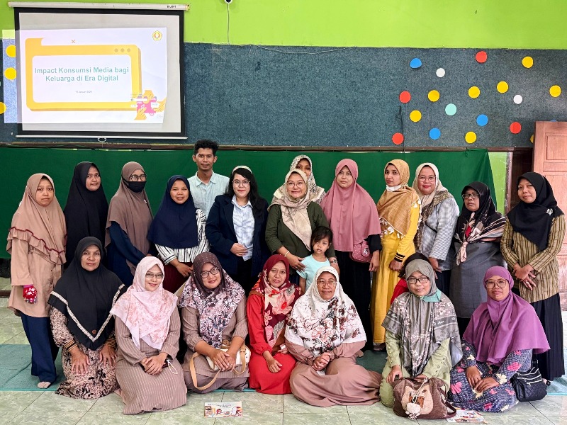 Literasi Sejak Dini di Yogyakarta: FISIP UPNVJ Perkuat Peran Orang Tua dan Pendidik PAUD Lewat Kolaborasi Komunitas