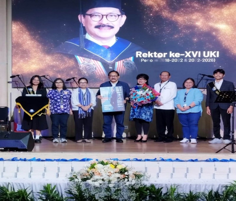 Dua Periode Memimpin, Rektor UKI Luncurkan Buku Biografi
