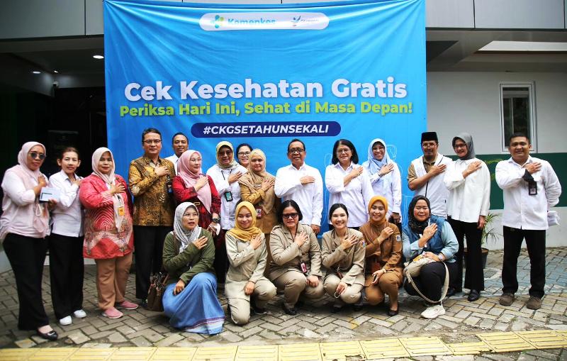 Menko PMK: Satu Tahun CKG, Fondasi SDM Unggul Dimulai dari Pemeriksaan Kesehatan