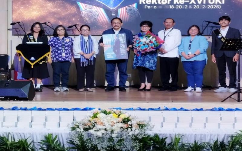 Dua Periode Memimpin, Rektor UKI Luncurkan Buku Biografi