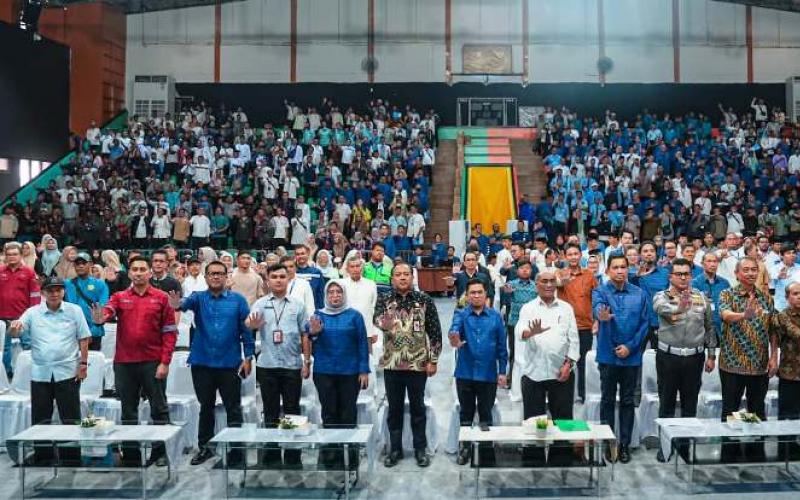 Transjakarta Perkuat Budaya Keselamatan Lewat Apel Pramudi dan Peluncuran Hotline Khusus