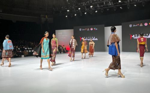 Batik Marunda Sambut 500 Tahun Jakarta Hadirkan ‘Sampir Jakarta’ dari Rusunawa Marunda