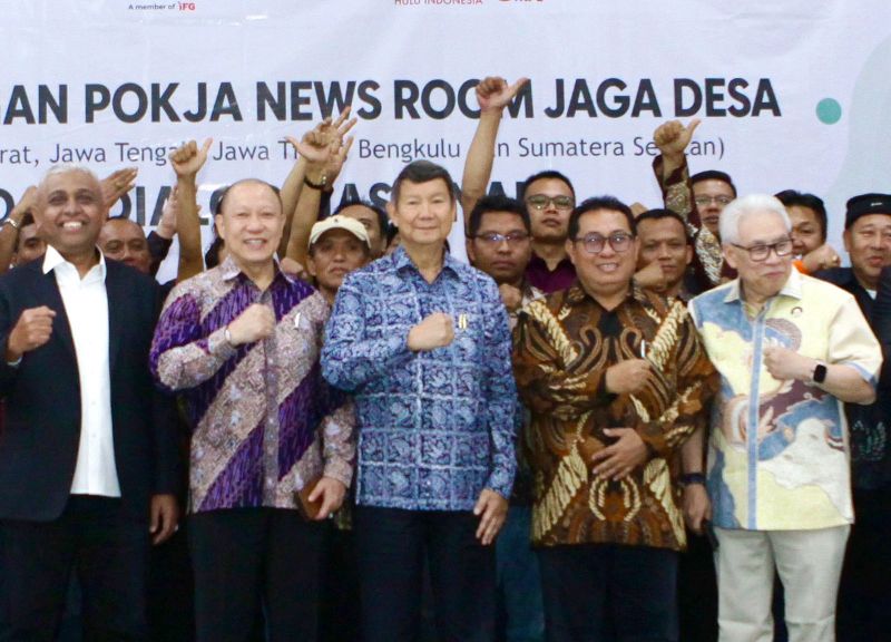 Hashim dan Serian Apresiasi Pembentukan Newsroom Jaga Desa