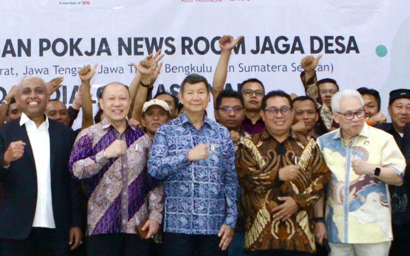 Hashim dan Serian Apresiasi Pembentukan Newsroom Jaga Desa