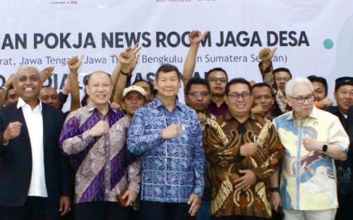Hashim dan Serian Apresiasi Pembentukan Newsroom Jaga Desa
