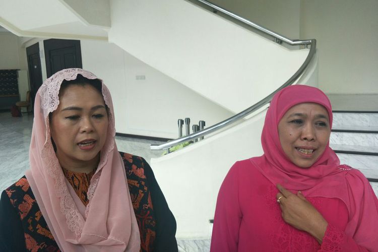 Yenny Wahid dan Khofifah Bertekad Menangkan Jokowi-Ma’ruf