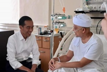 Usai Besuk, Jokowi Doakan Kesembuhan Ustaz Arifin Ilham