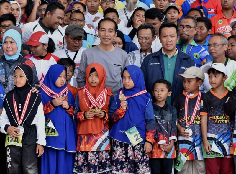 Indonesia Raih Masa Keemasan Olahraga di Era Jokowi