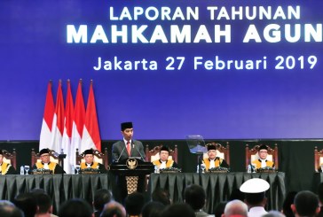 Jokowi Sebut Reformasi Peradilan MA Berdampak pada Kemajuan Ekonomi