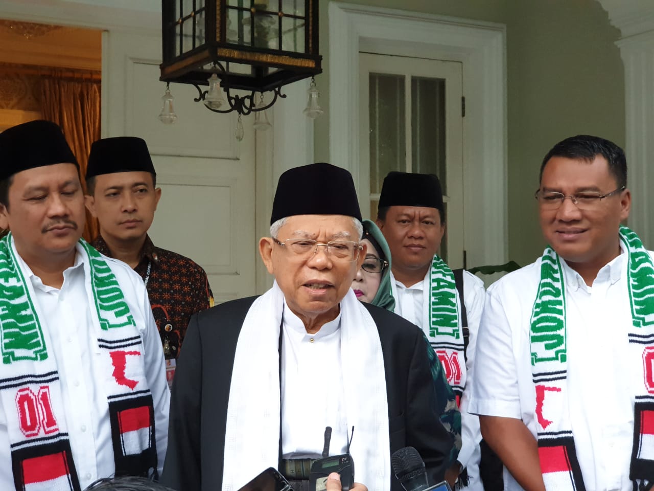 Hadapi Debat, KH Ma’ruf Yakin Jokowi Sudah Paham Materi