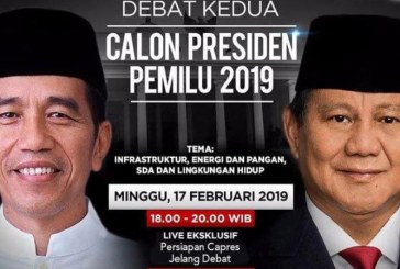 Debat Capres Kedua, Ini Jurus Jokowi dan Prabowo