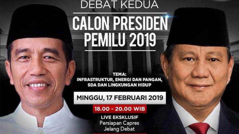 Debat Capres Kedua, Ini Jurus Jokowi dan Prabowo