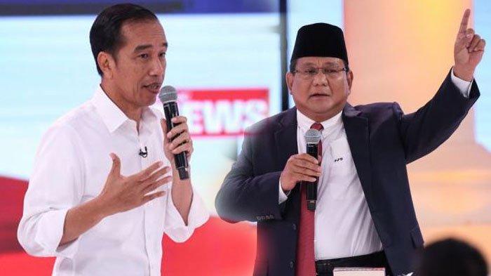 Perbedaan Perolehan Suara Jokowi dan Prabowo di Dua Pemilu