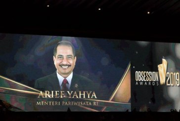 5 Tahun Berturut-turut Arief Yahya Raih Obsession Awards