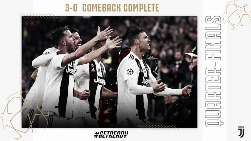 Ronaldo Cetak ‘Hattrick’, Juventus Raih Tiket ke Perempat Final Liga Champions