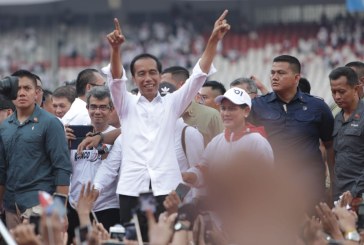 FOTO Jokowi-Ma’ruf Kampanye di GBK